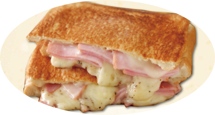 チーズホットサンド
